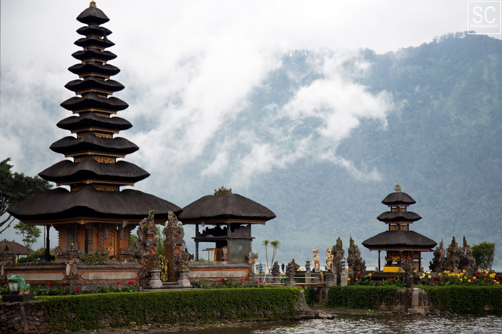 Pura Ulun Danu on the Bratan lake